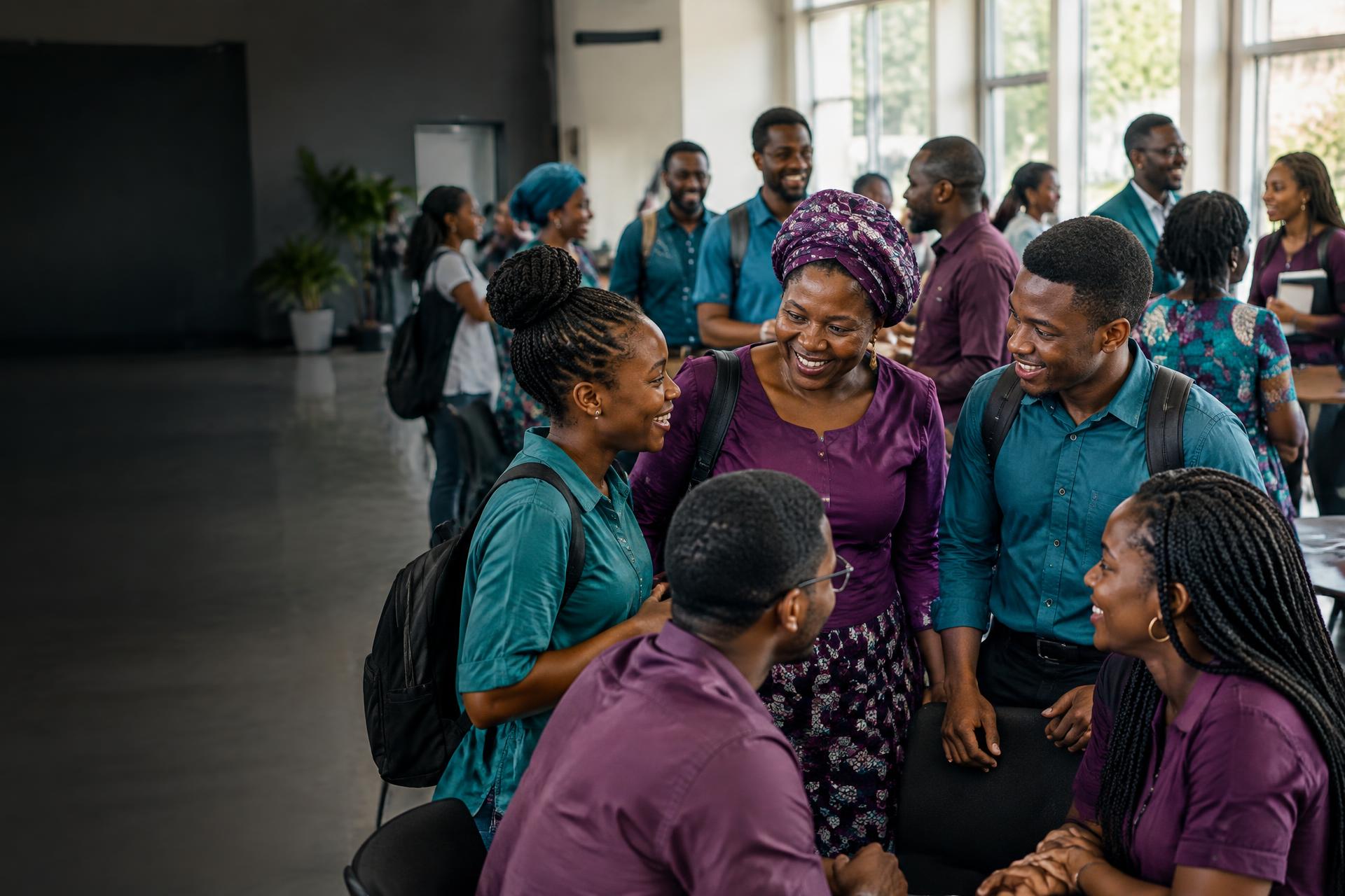 A vibrant WCA community gathering